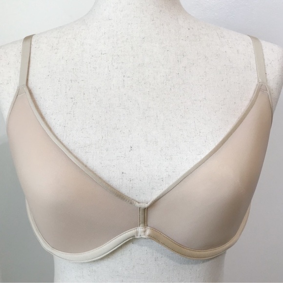 SKIMS 32B Weightless Scoop Bra in clayUnlined Demi NWT